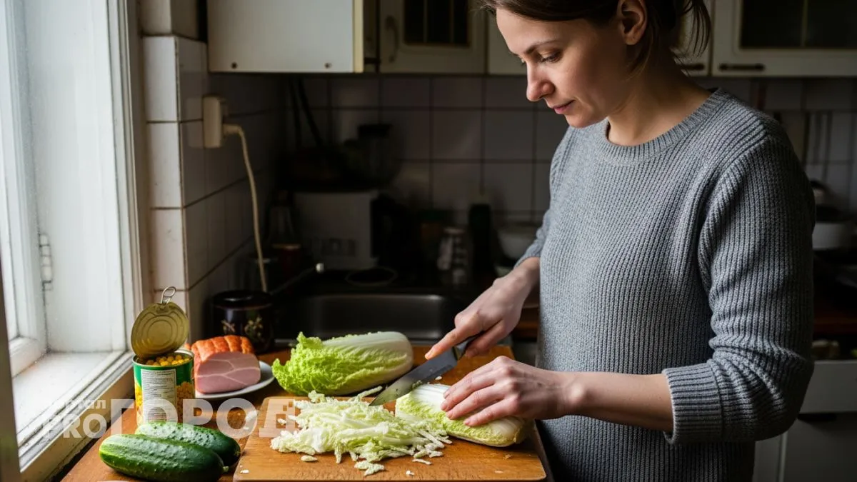 Продавцы не успевают выкладывать пекинскую капусту из-за этого салата за 10 минут