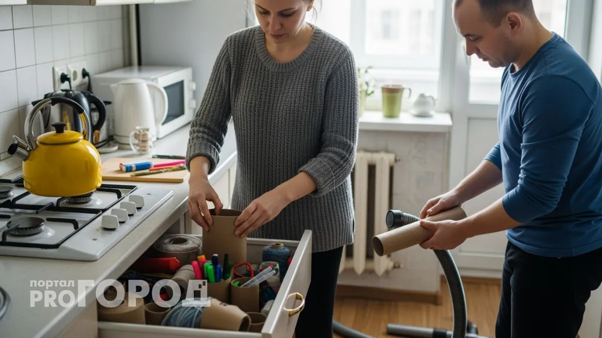 Картонные втулки заменили мне половину покупных органайзеров и теперь экономлю тысячи рублей в год