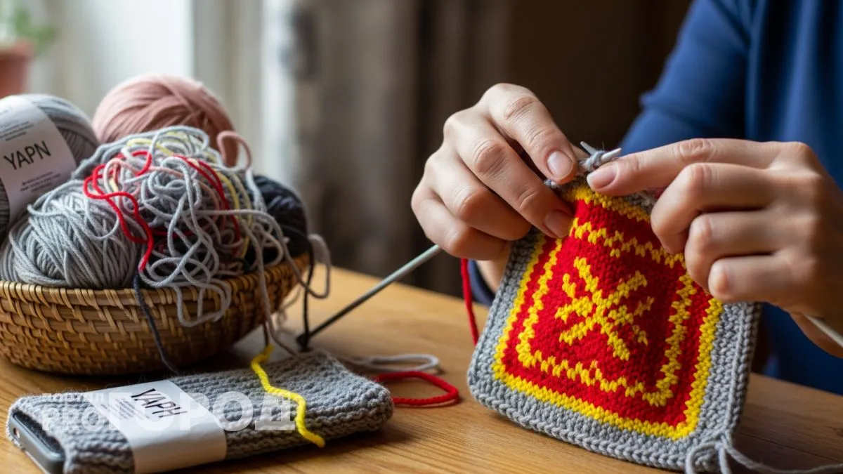 Остатки пряжи больше не лежат без дела — превращаю их в домашние штучки которые экономят бюджет