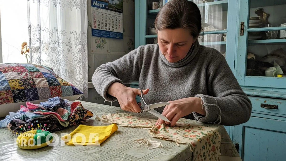 Лоскуты ткани копились годами в шкафу — теперь из них делаю вещи которые экономят семейный бюджет