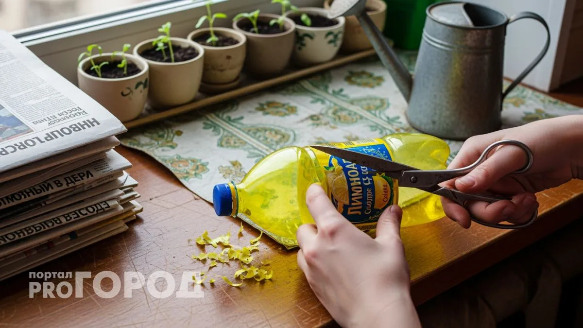 Собираю пластиковые бутылки всю зиму и весной превращаю в 8 незаменимых помощников для дачи