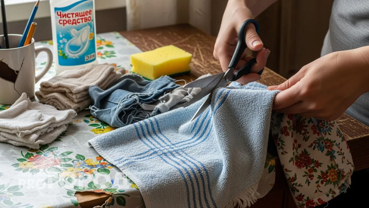 Изношенные полотенца превращаю в функциональные вещи для дома: 5 идей которые работают лучше покупных