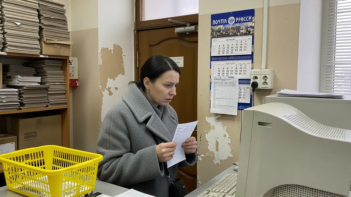 Сотрудница почты не знает пароли от компьютера в Ярославле