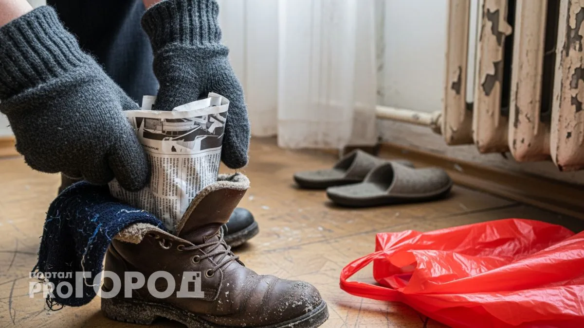 Копеечная газета в сапогах греет ноги лучше термостелек за 3000 рублей — испытано на Урале