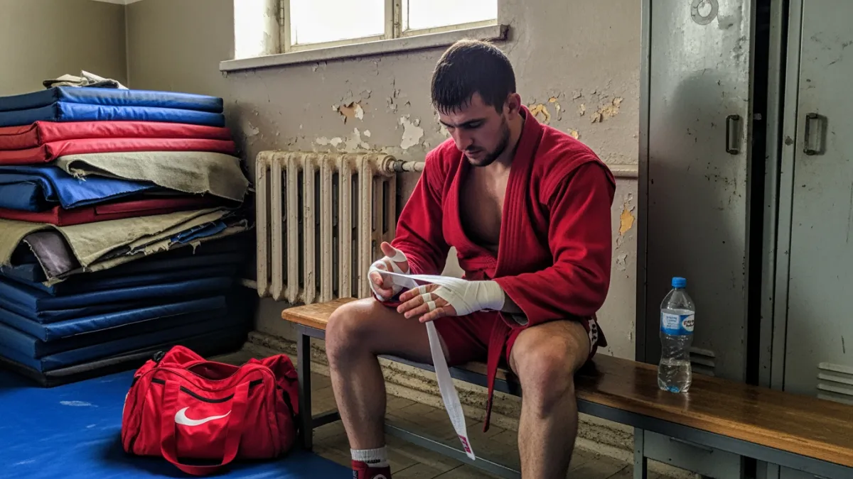 Рыбинский самбист взял пятое золото чемпионата России после травмы