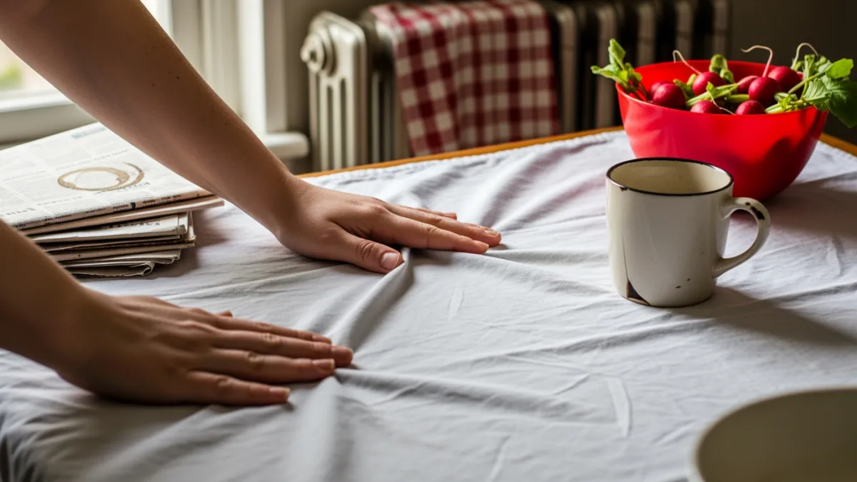 Я выкидывала скатерти 20 лет подряд, пока соседка не остановила: старая ткань нашла вторую жизнь там, где ее меньше всего ждали