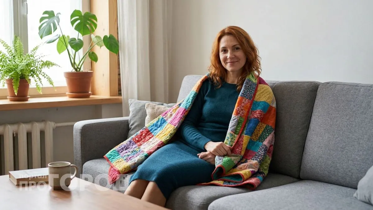 Как собрать уютное одеяло или стильную косметичку из мелких лоскутков без выкроек и сложных схем