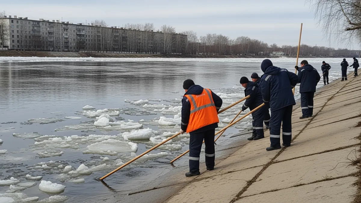 Верхняя Волга освободится ото льда на 5 дней раньше срока