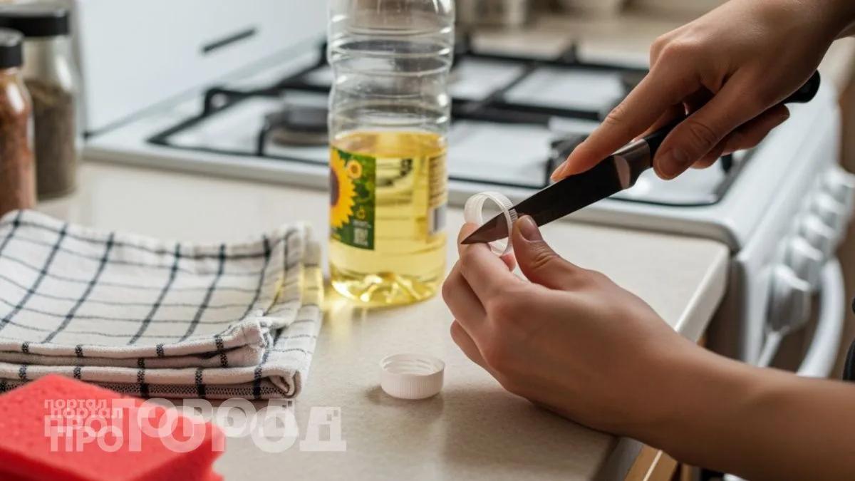 Эта хитрость с крышкой из-под масла сэкономит вам деньги: делаю так с каждой бутылкой