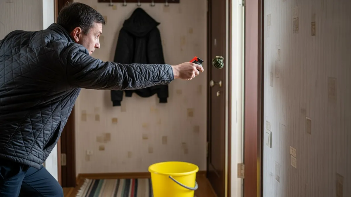 Ярославец бросил страйкбольную гранату в соседа с криком  «Помрёшь теперь!»