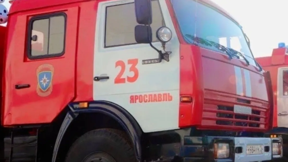 В Ярославле ночью произошёл пожар в здании детского сада на улице Титова