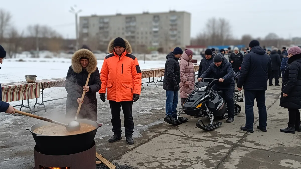 34 команды боролись за мотобуксировщики на «Рыбинской рыбалке»