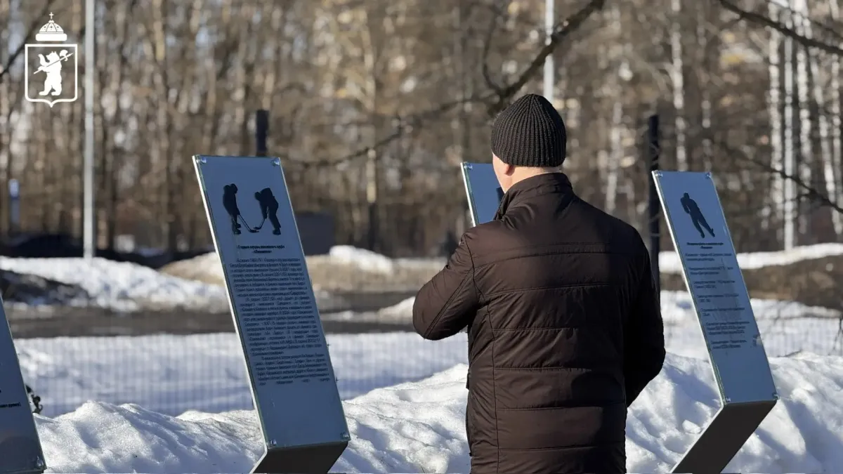 История «Локомотива» ожила в сквере: на аллее Ткаченко установили таблички с побегами и героями команды