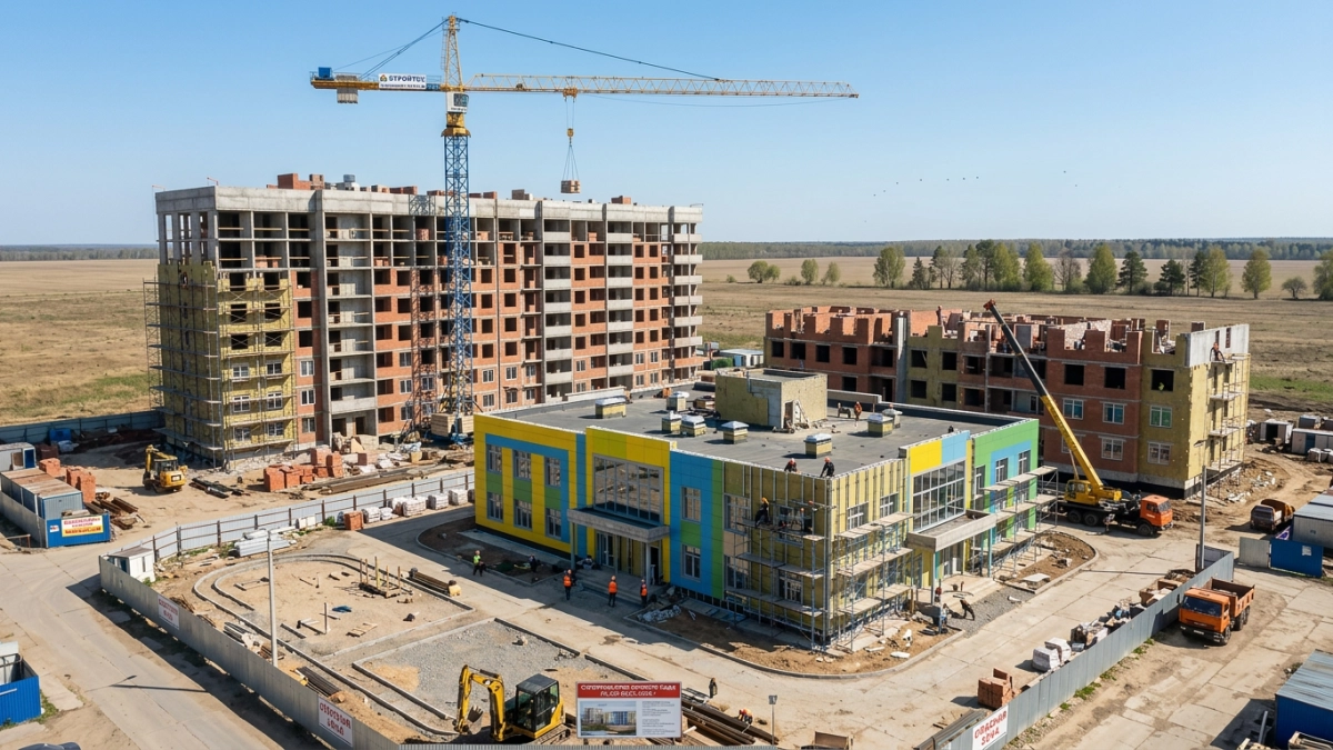 У Юбилейного моста построят жилые дома и детский сад за 131,4 млн рублей