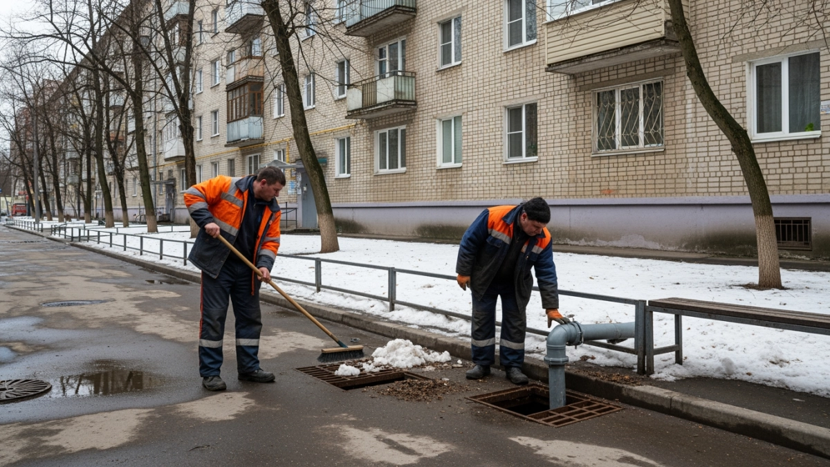 В Ярославле службы работают круглосуточно, готовя ливневки к паводку