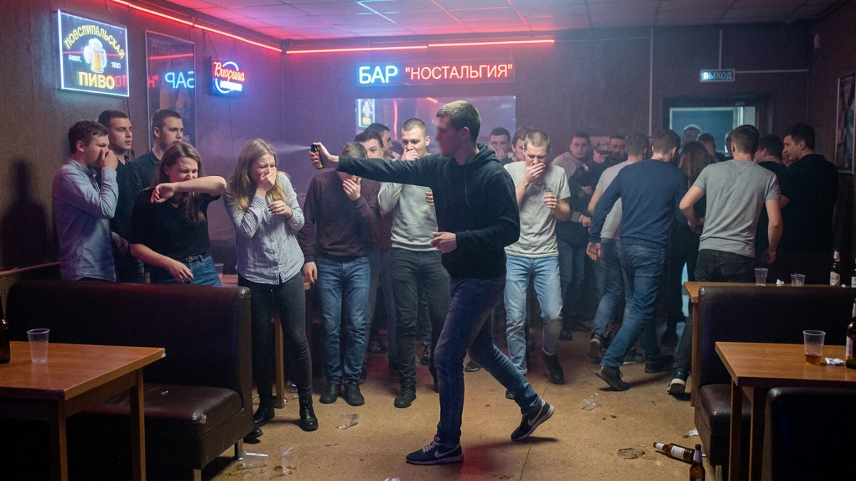 В Ярославской области пьяный посетитель клуба распылил перцовый газ