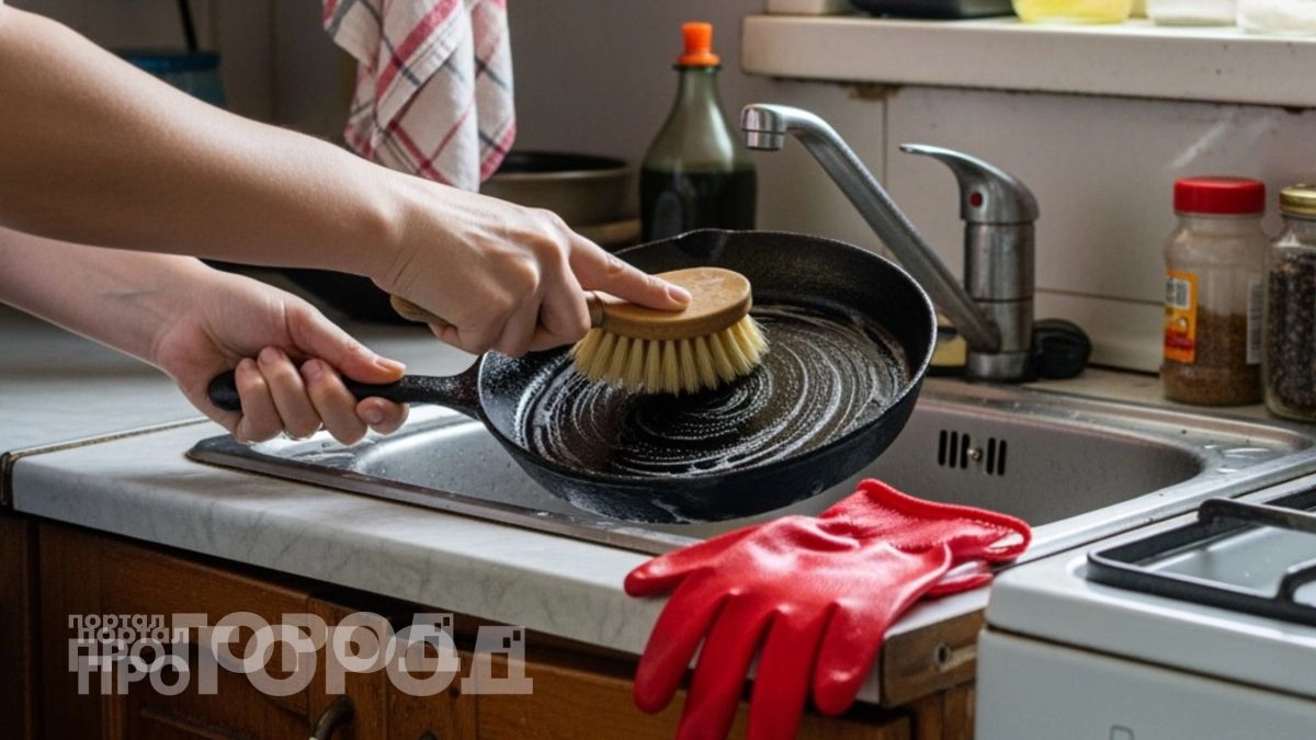 «Не трогай!» – как я чуть не угробил сковородку тещи обычным моющим средством