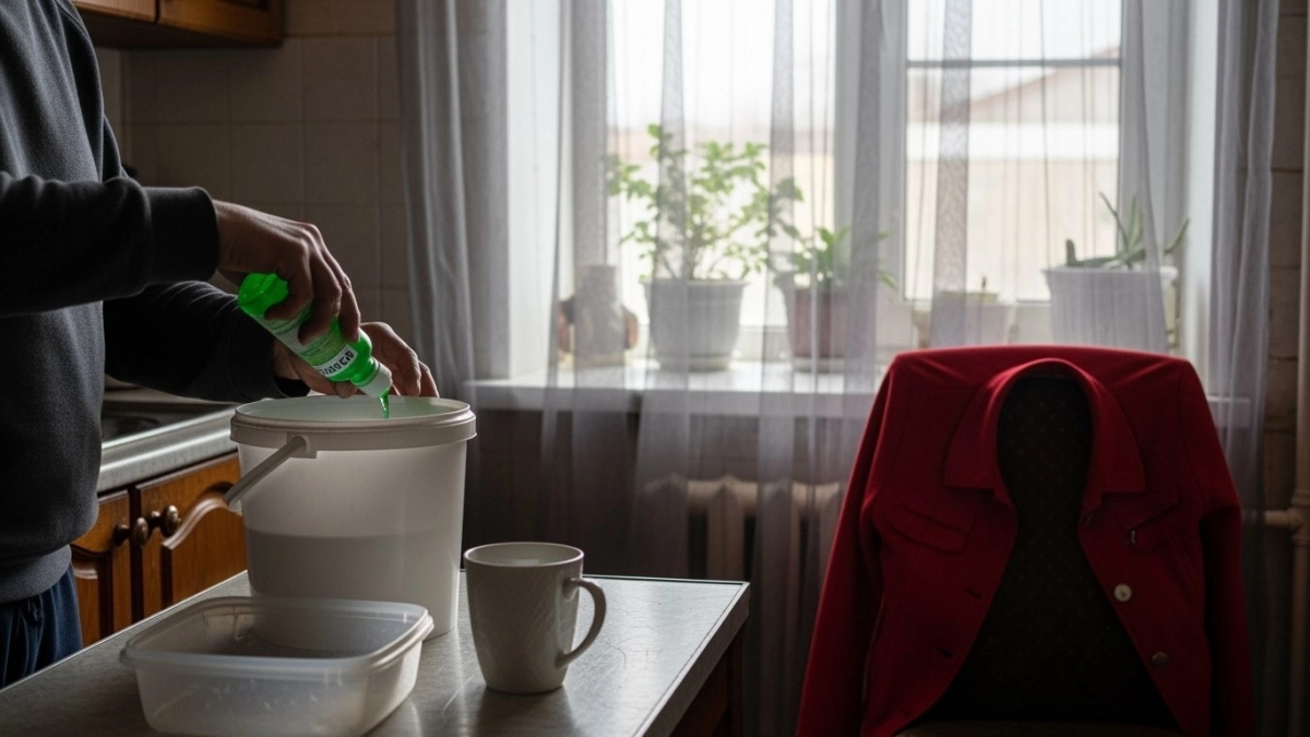 Зелёнка не только для ссадин: неожиданный способ вернуть белизну ткани — тюль как новый за 15 минут