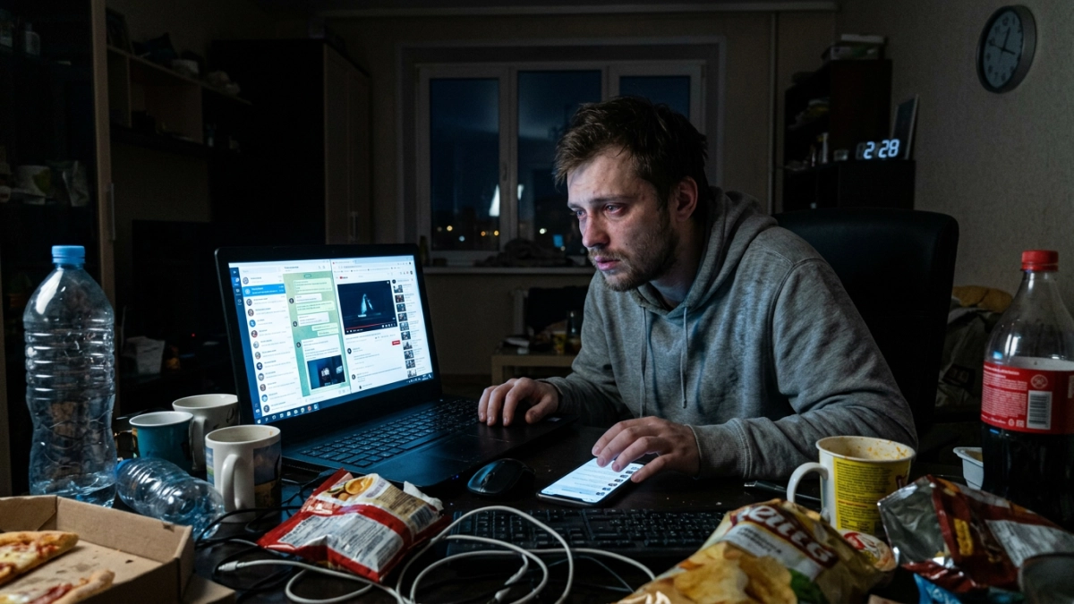 Почти каждый второй житель Ярославля считает себя интернет‑зависимым