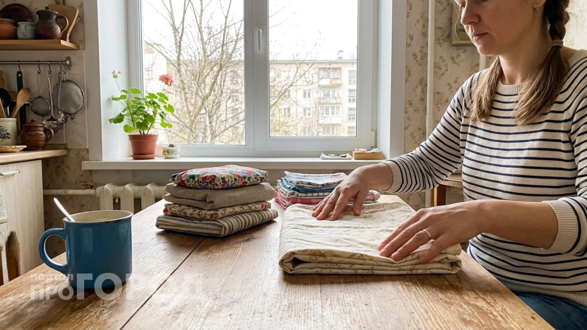 Больше не пускаю старые простыни на тряпки, а за пару минут делаю из них 5 полезных вещей для дома совсем без шитья
