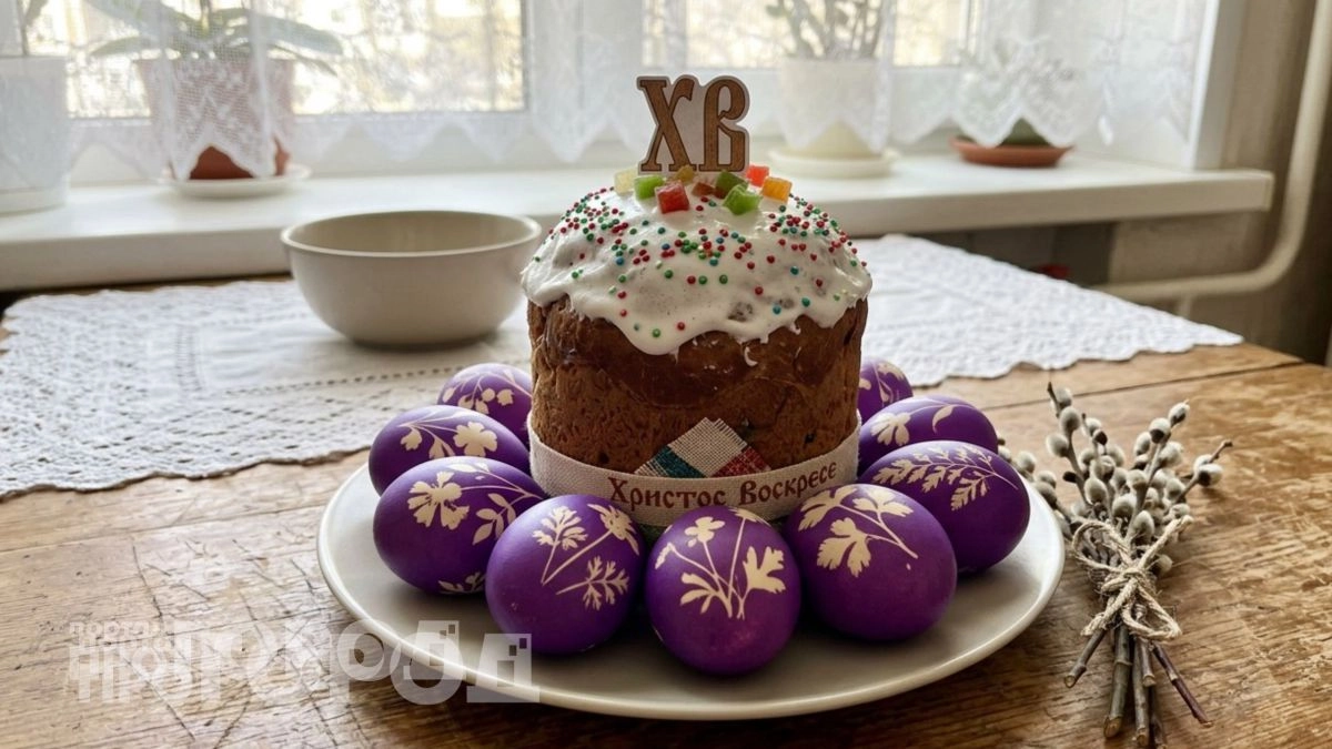 Нигде не видела таких яиц, делаю второй год: получаются ярко фиолетовые с узором цветов - без краски и наклеек 