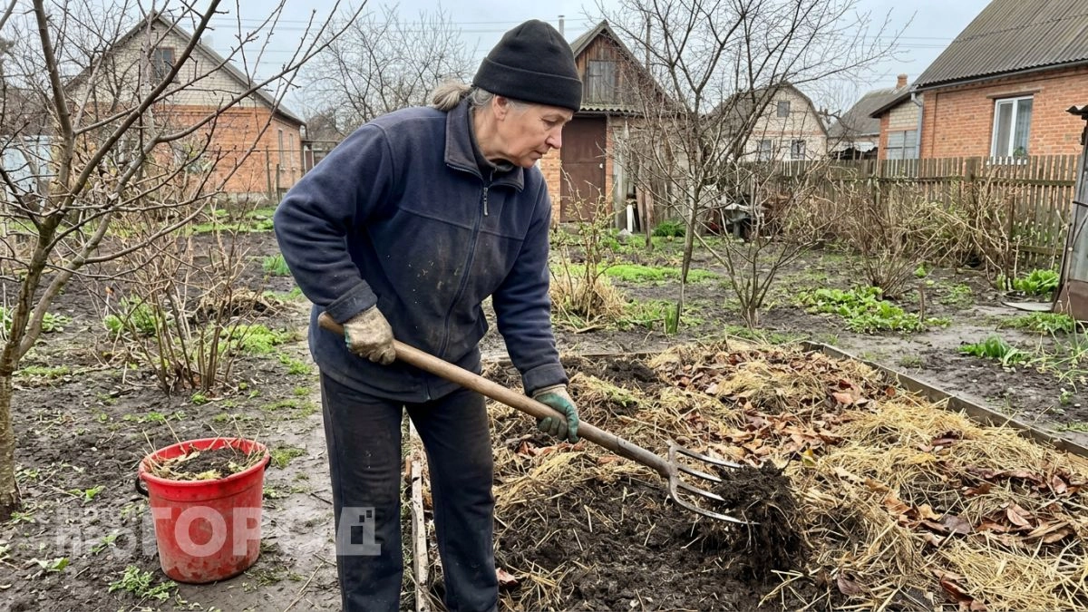 Заменил тонны навоза на один копеечный флакон и теперь просто поливаю грядки для получения жирного чернозема