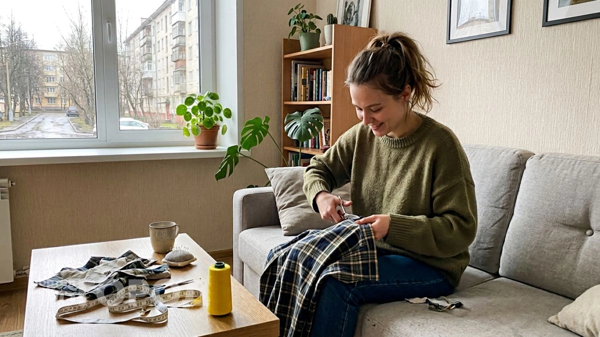 Из мужниных рубашек шью сарафаны на лето и подруги не верят что это не из магазина