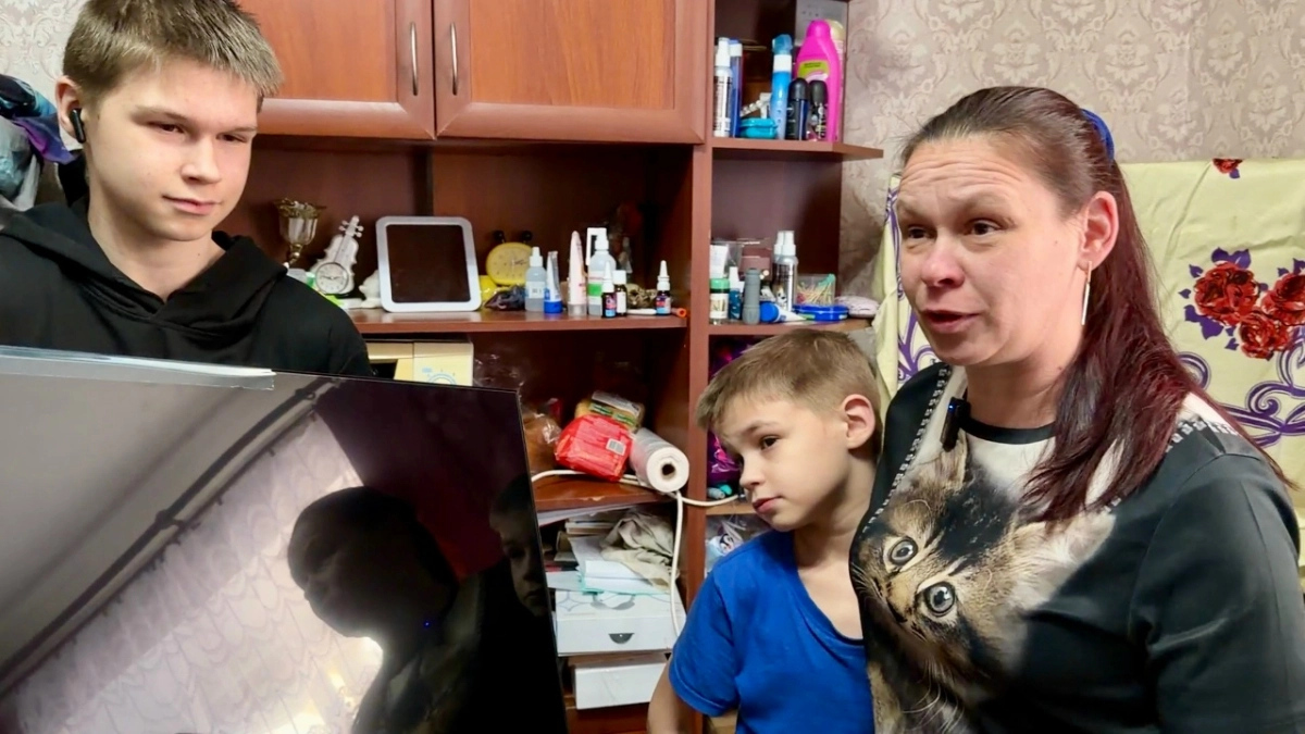 Семье погибшего на СВО многодетного отца помогли с бытовой техникой