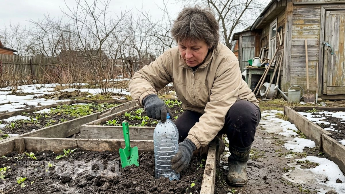 Не выбрасываю пластиковые бутылки до весны и собираю из них всё что нужно для дачи вместо покупного инвентаря