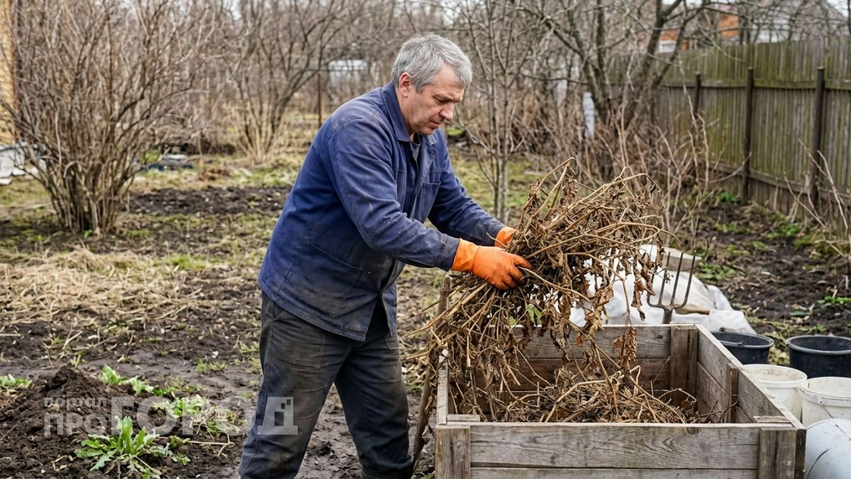 Сыплю пару ложек в кучу — через месяц от веток и очисток остаётся только рыхлый жирный чернозём
