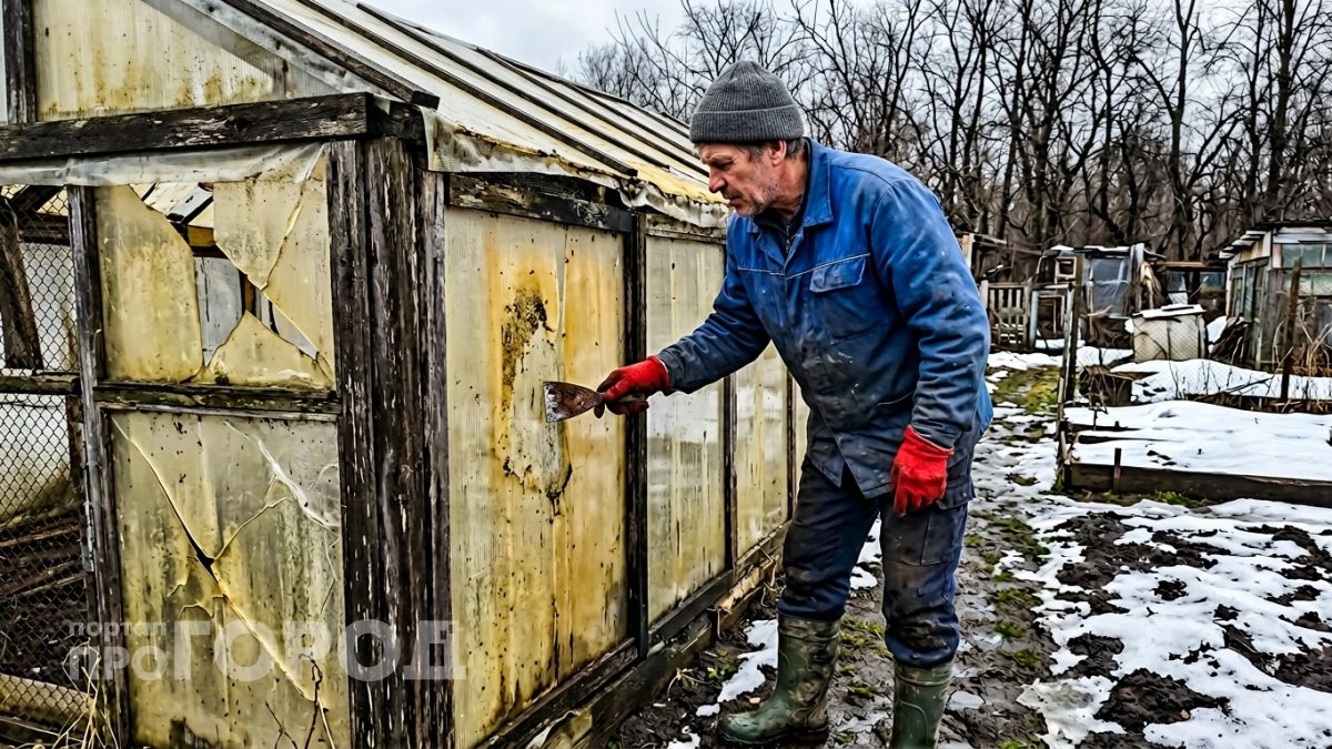 Выбросил поликарбонат после трёх лет мучений и накрыл теплицу материалом вдвое дешевле — служит без трещин и грязи