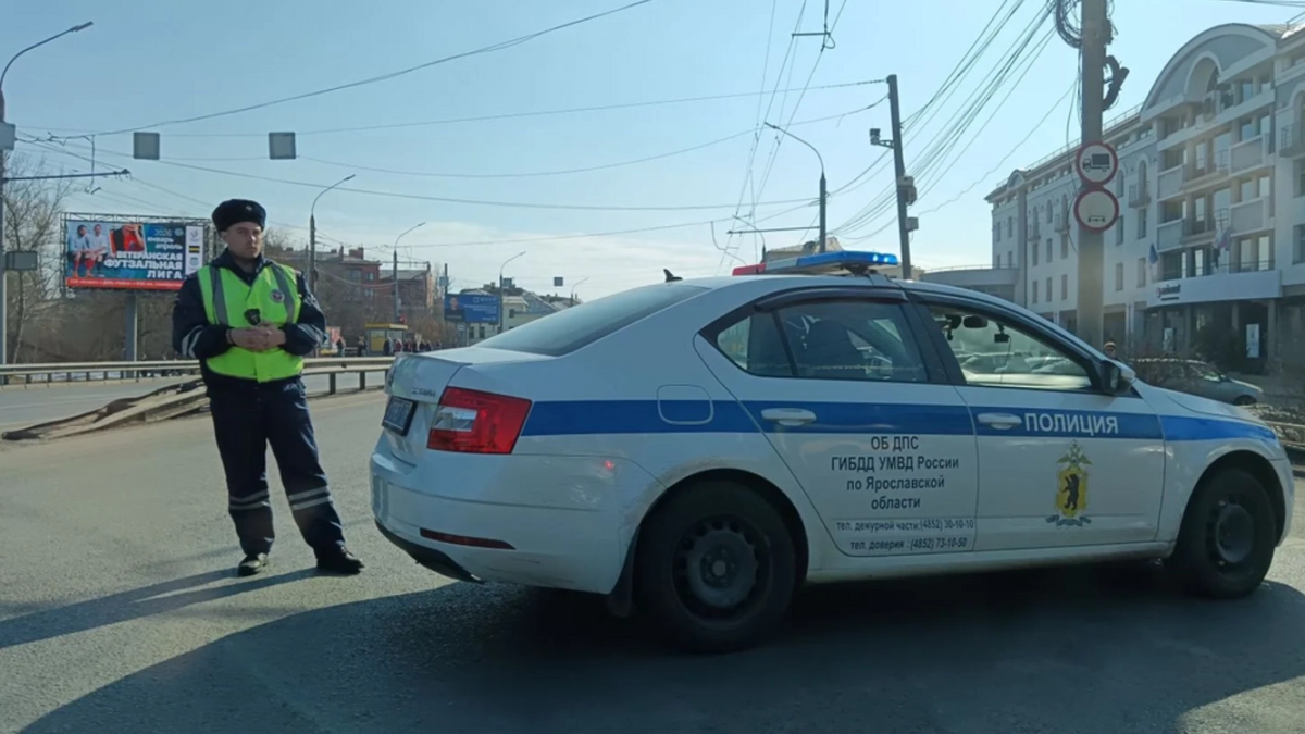 Московский проспект в Ярославле перекрыли по соображениям безопасности