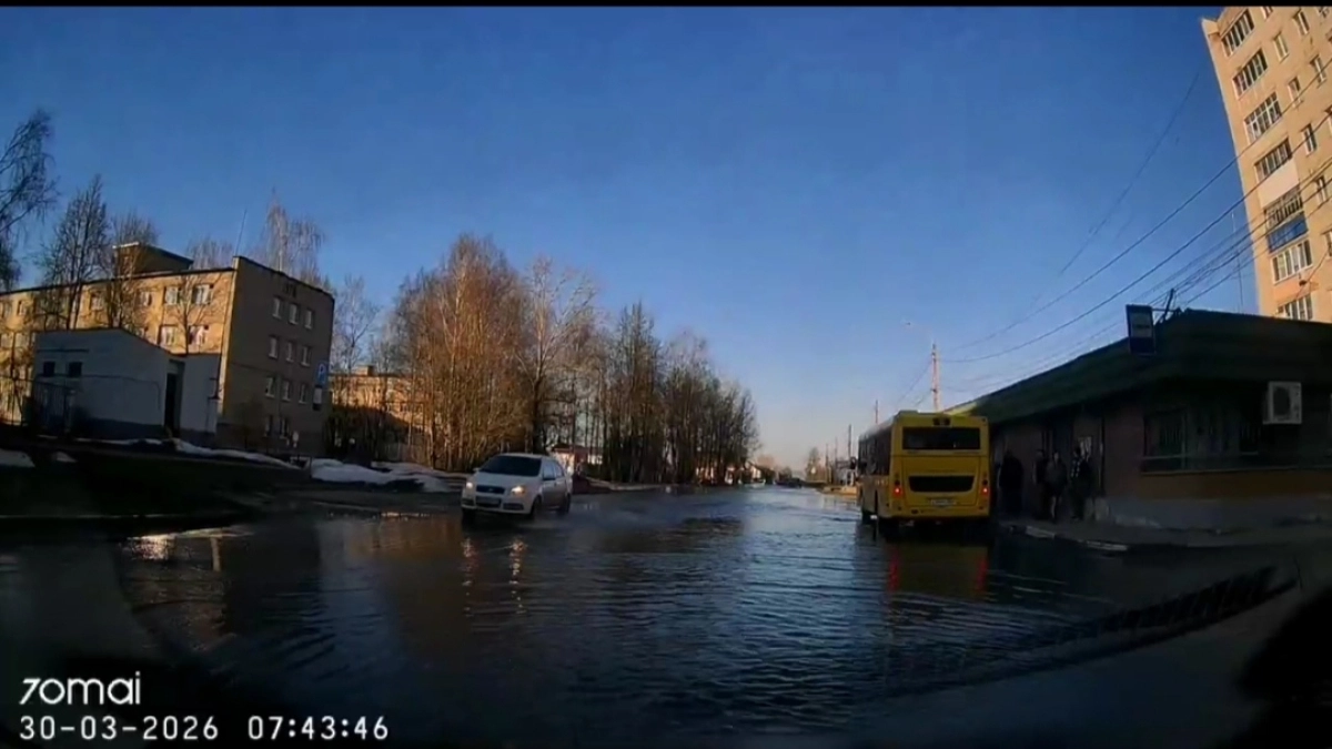 В Переславле одна из улиц превратилась в Венецию