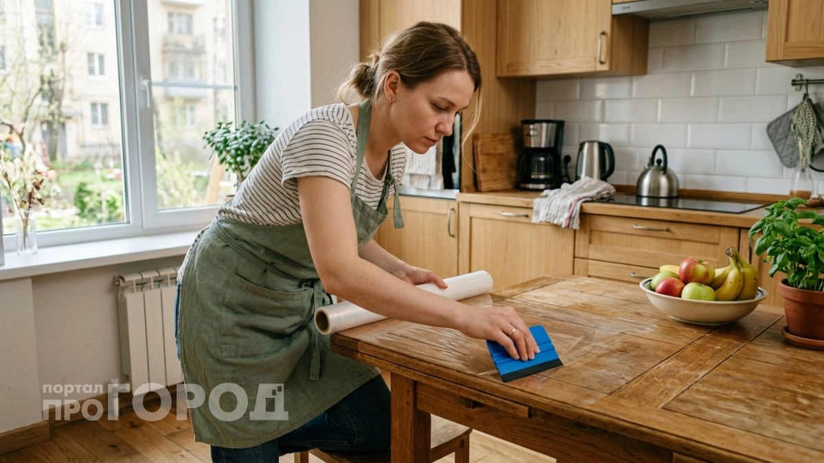 Перестала класть клеенку на стол и купила в Чижике гибкое стекло за 500 рублей — жалею что не раньше