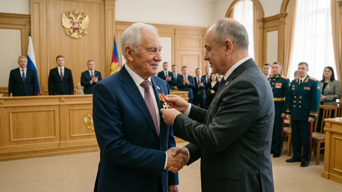 Пятикратный чемпион мира и директор «Подолино» Виктор Попов удостоен Ордена Почета