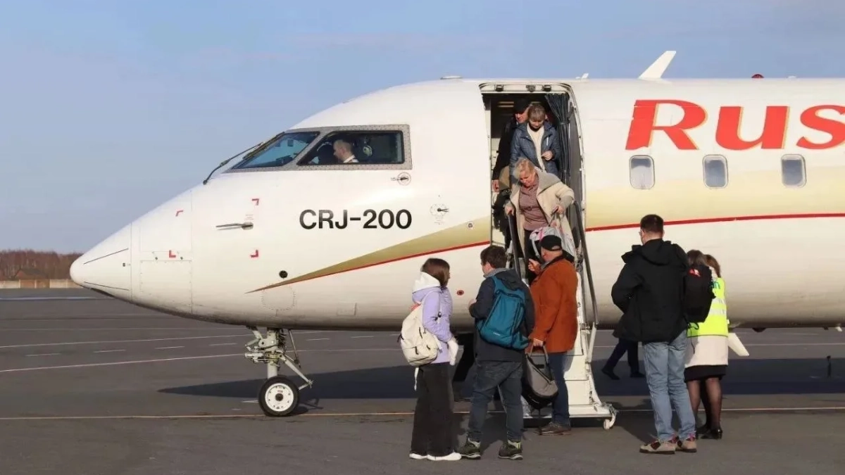 В Ярославскую область прибыл первый  самолёт  из Нарьян-Мара