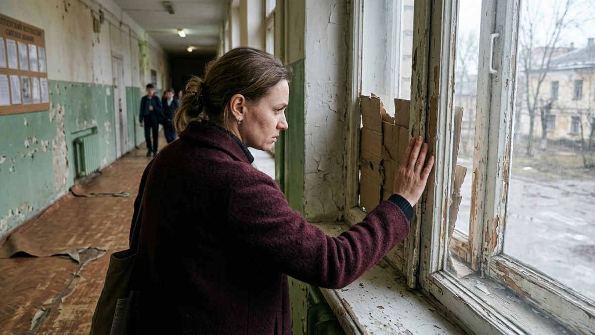 Картон вместо стёкол и тараканы: ярославская школа 1962 года ждёт ремонта