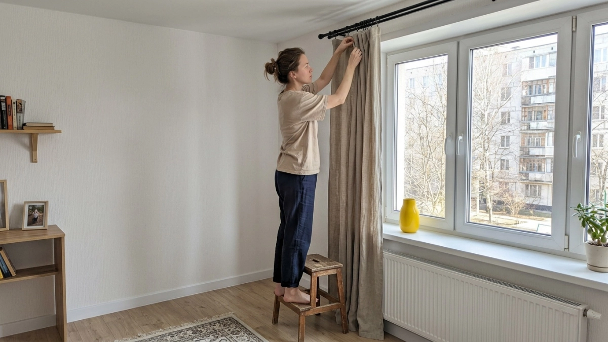 Гладить шторы уже не модно: идеально ровные за 5 минут — вот секрет