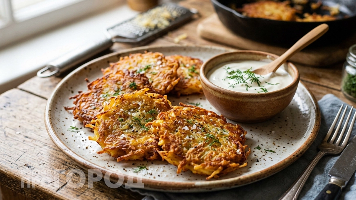 Натерла картошку и обжарила без муки: результат стал кулинарным открытием – просто пальчики оближешь