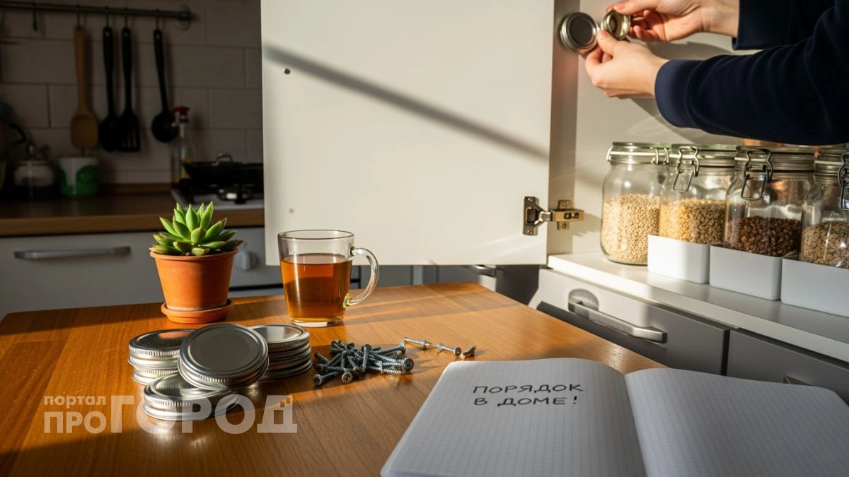 Винтовые крышки от банок складываю в коробку и потом собираю из них органайзеры — в доме идеальный порядок
