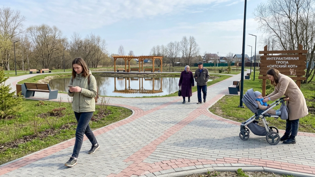 Парк в Новом Некоузе благоустроят за 15 млн рублей до конца года