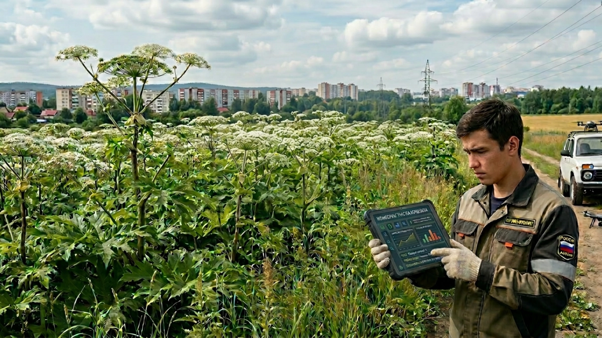 В Ярославской области нейросеть подключат к борьбе с борщевиком