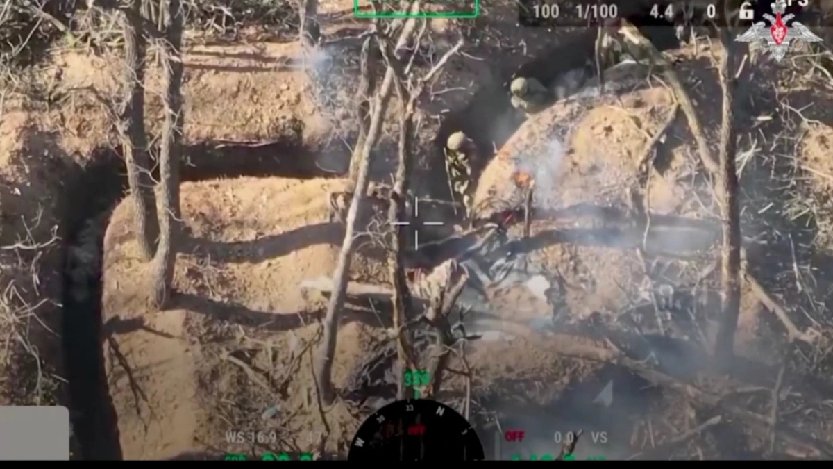   Ярославские десантники захватили опорный пункт ВСУ  в Запорожской области