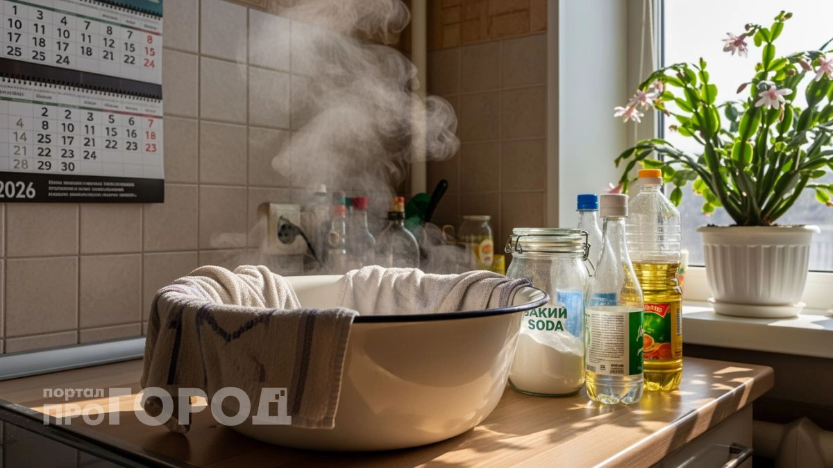 Больше не выбрасываю грязные кухонные полотенца: один простой раствор за ночь возвращает им идеальную белизну