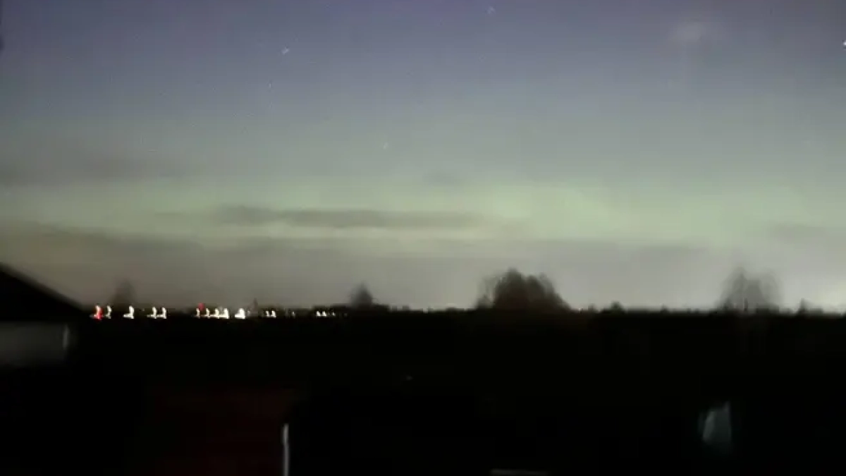 Магнитная буря принесла северное сияние в Ярославскую область