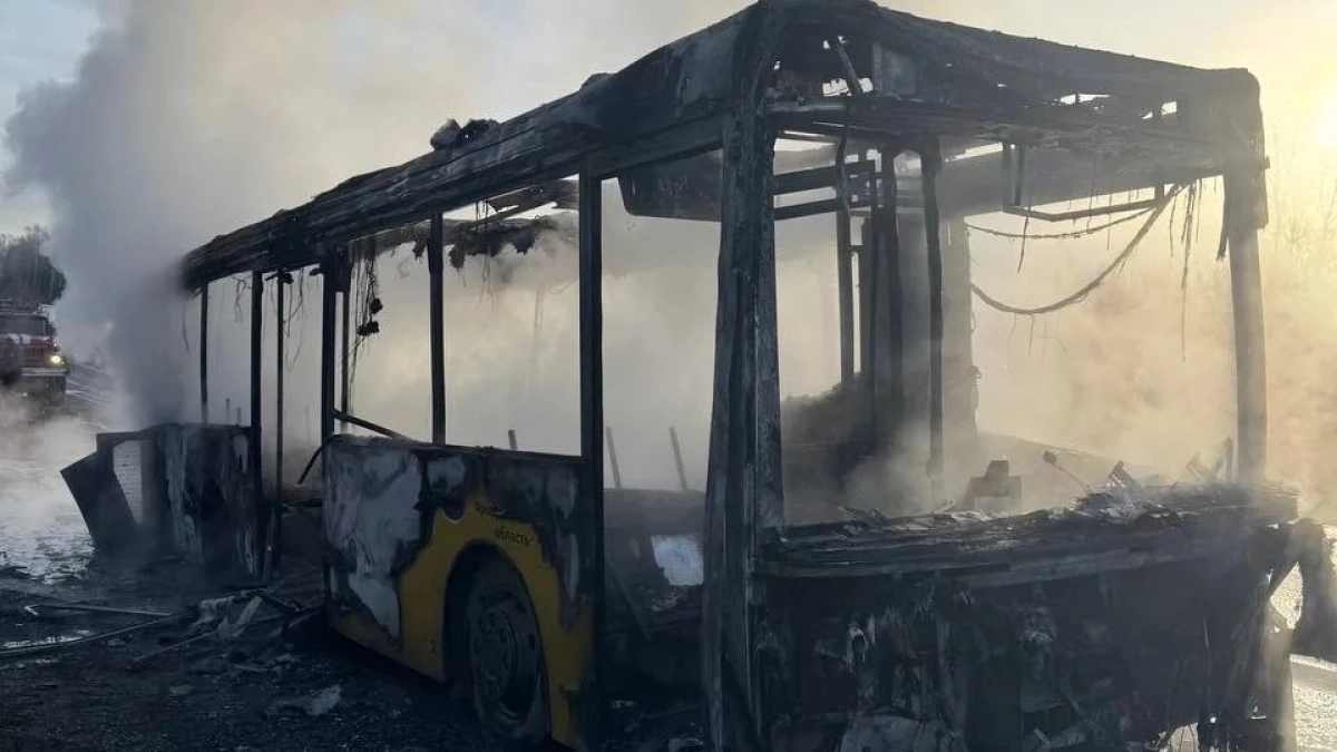 Кардан разорвал бензобак: раскрыта причина огненного ЧП с автобусом под Переславлем