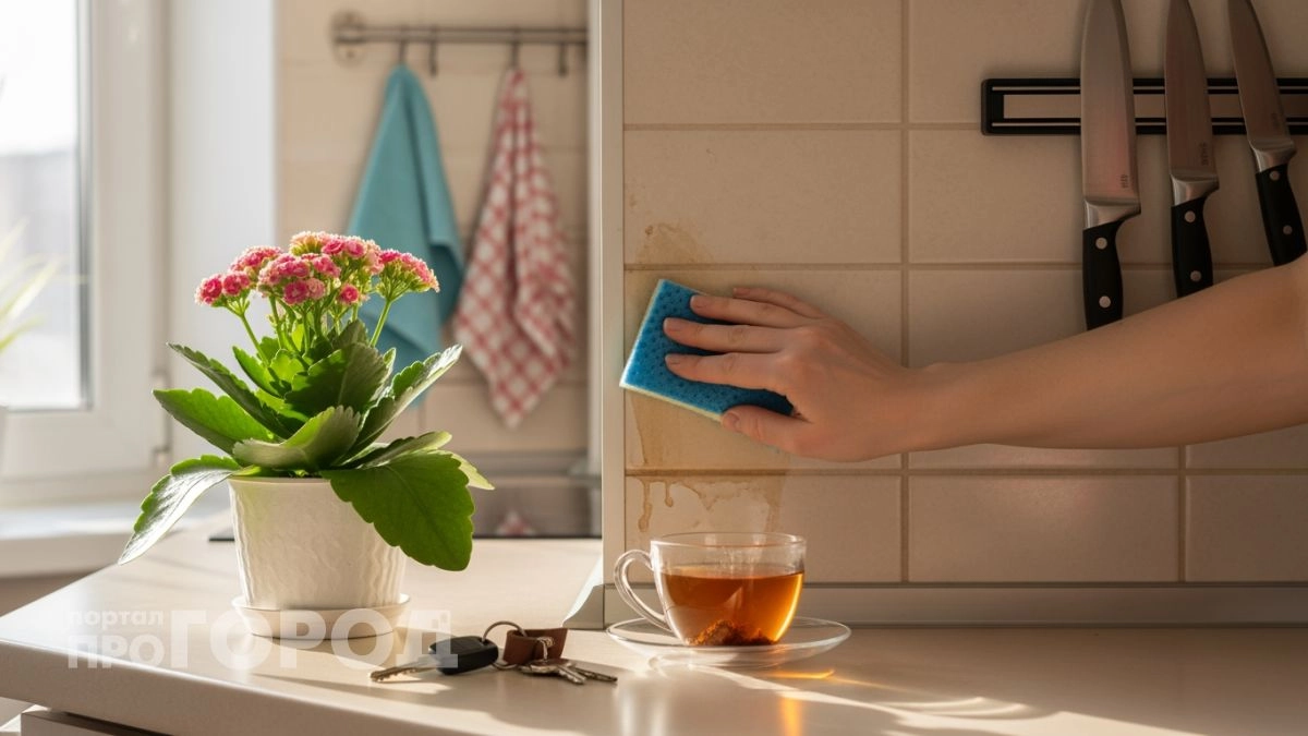 Больше не трачу часы на отмывание кухни: купила простую губку за копейки и забыла о едкой бытовой химии