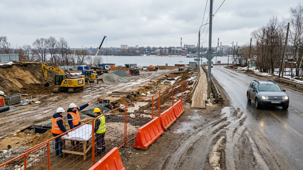 В Ярославле продлили приём заявок на строительство третьего моста через Волгу