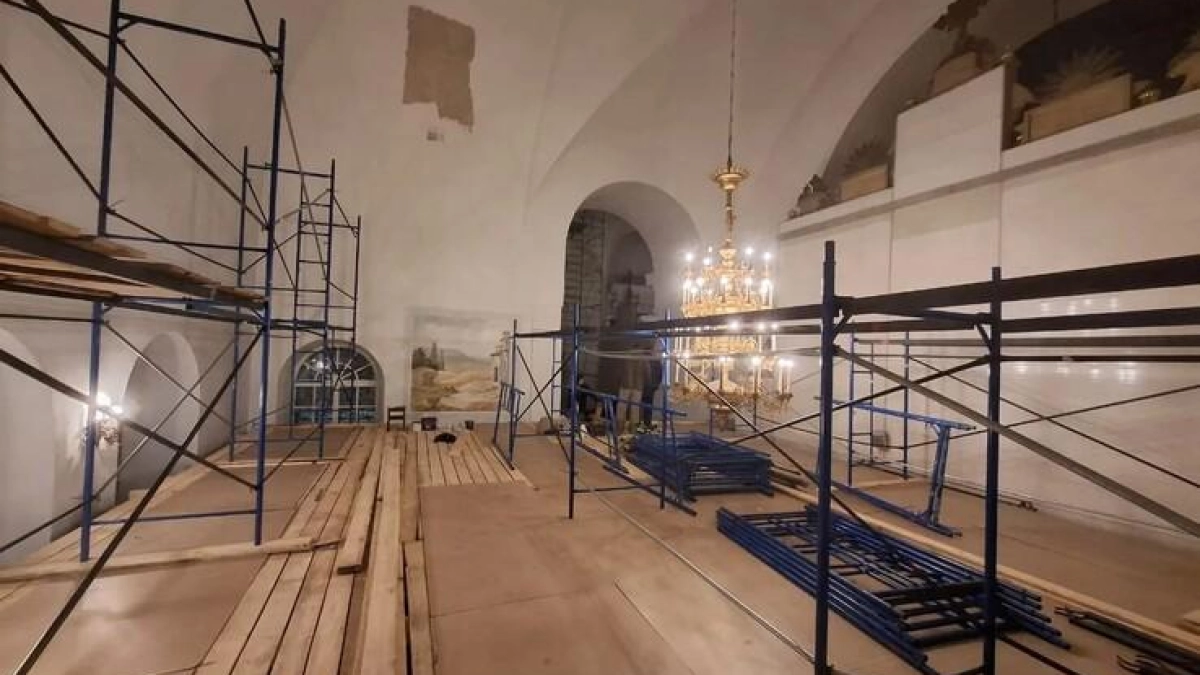 В Рыбинске воссоздают росписи Спасо-Преображенского собора по архивам XIX века