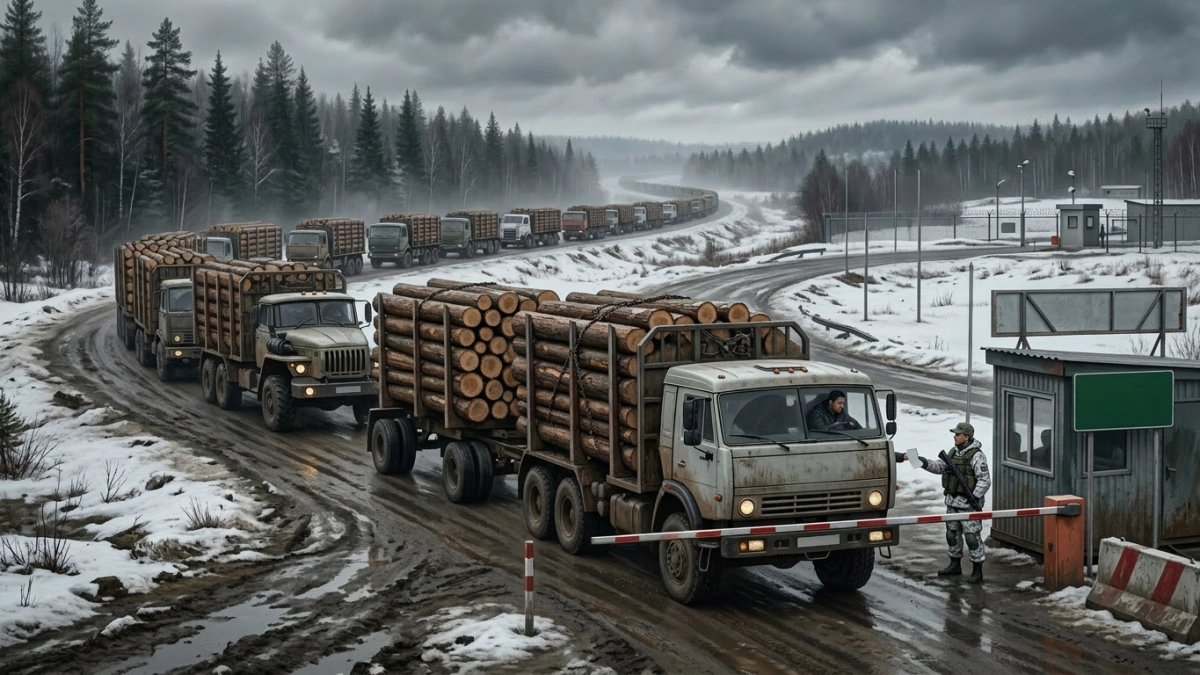 В Беларусь из Ярославской области вывезли 300 кубометров леса, а ввезли 67,7 тонны муки